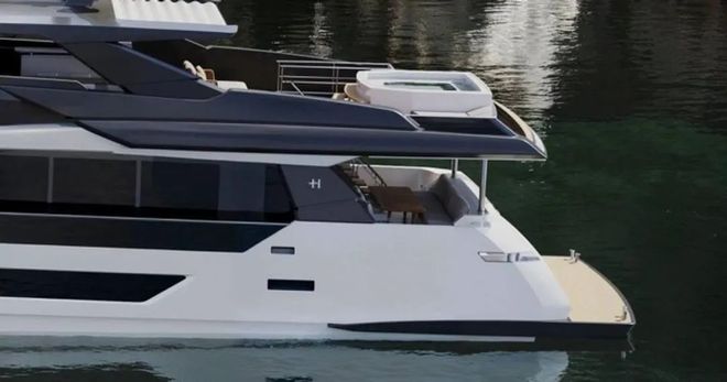 Hargrave发布新款36九游官网米120系列游艇设计(图2)