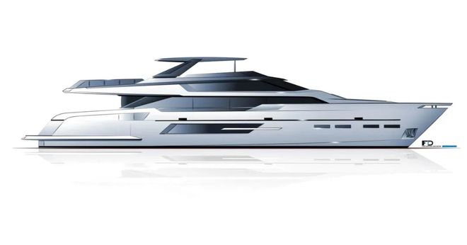 Hargrave发布新款36九游官网米120系列游艇设计(图3)