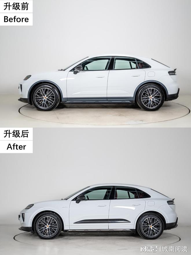 适用保时捷Macan95C车身碳纤维装饰条来了(图4)