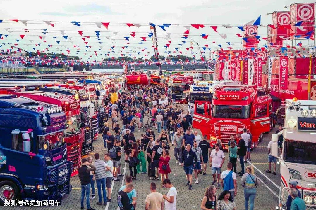 爆改欧卡争奇斗艳卡车改装文化之巅！带您看荷兰卡车之星节的获奖(图1)