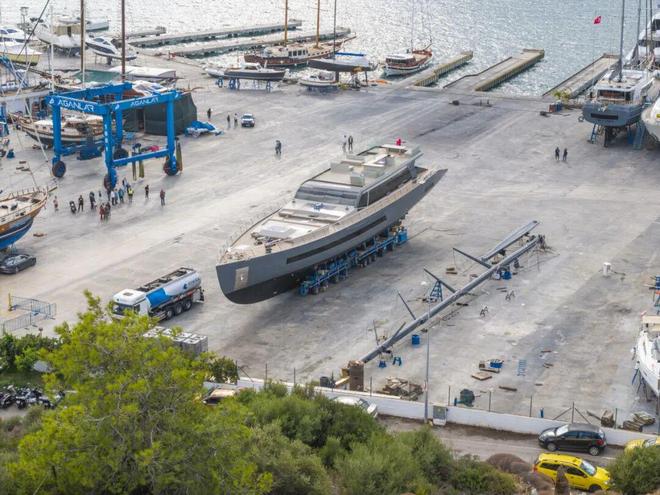 土耳其BOA Yachts新建40米木制帆船准备下水九游app(图2)