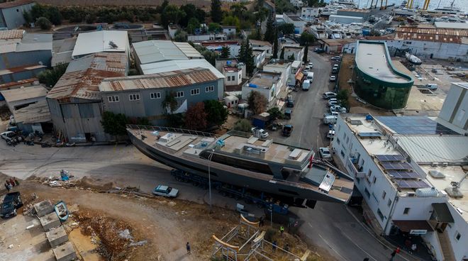 土耳其BOA Yachts新建40米木制帆船准备下水九游app(图5)