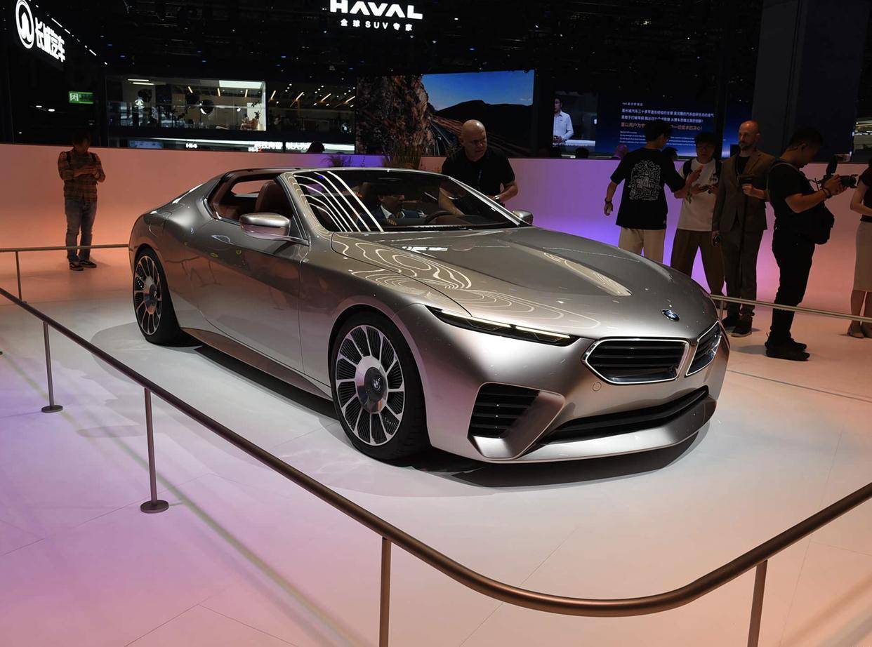 宝马的最美概念车纯手工打造游艇式车身+软顶敞篷限量50台