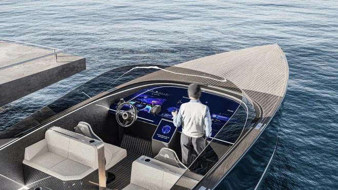 Ventus：搭载NVIDIA AI的百万美元级智能电动游艇(图8)