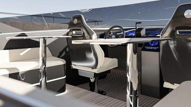 Ventus：搭载NVIDIA AI的百万美元级智能电动游艇(图13)
