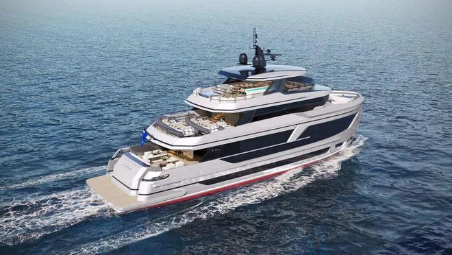 九游官网土耳其Bering Yachts首艘33米Bering 110探险游艇开建(图2)