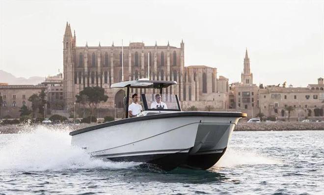 BYD 新推出的碳纤维双体附属艇Linx 30