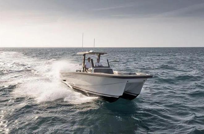 BYD 新推出的碳纤维双体附属艇Linx 30(图5)